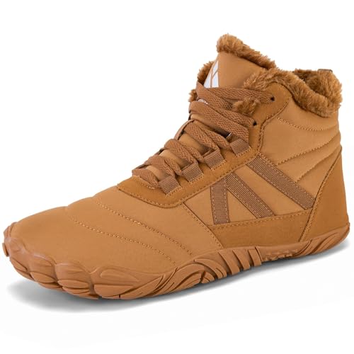 Mishansha Barfußschuhe Winter Herren Winterschuhe Damen Winterstiefel Gefüttert Warm Barfusschuhe Winter Outdoor Schneestiefel Winterboots Braun EU Gr.39 Mishansha Barfußschuhe Winter Herren Winterschuhe Damen Winterstiefel Gefüttert Warm Barfusschuhe Winter Outdoor Schneestiefel Winterboots Braun EU Gr.39 von Mishansha