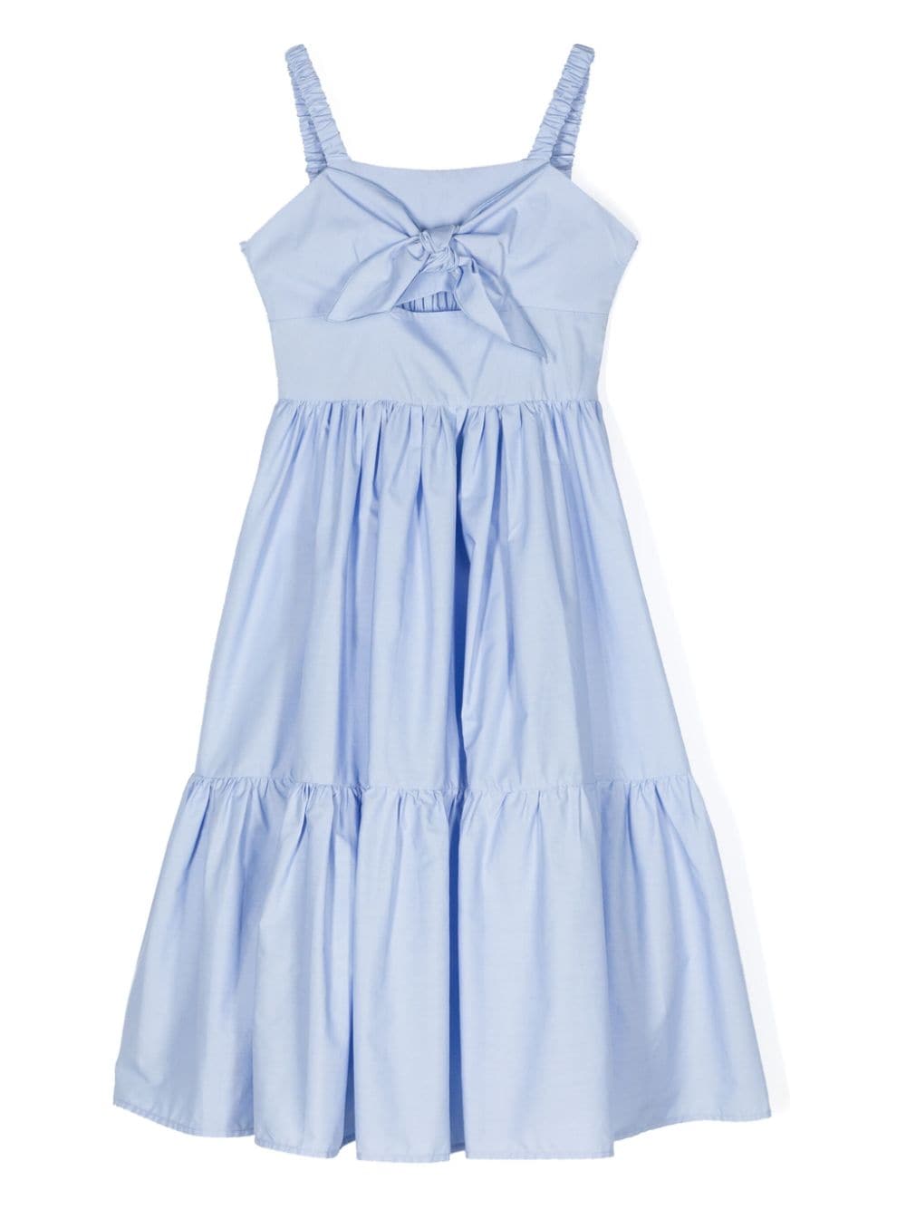 Miss Grant Kids Kleid mit Schleifendetail - Blau von Miss Grant Kids