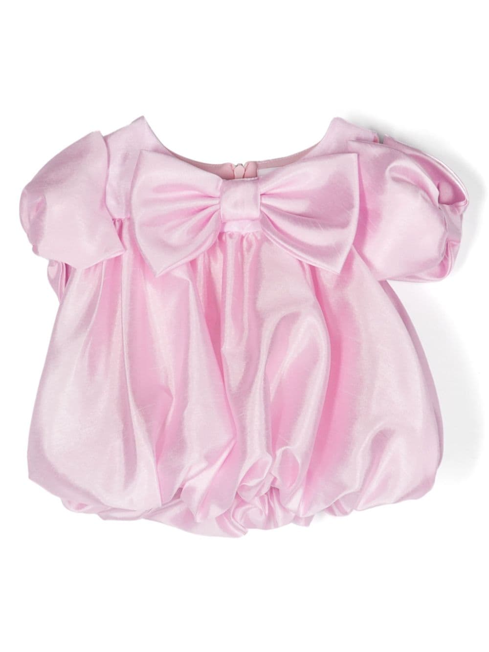 Miss Grant Kids Organza-Bluse mit Schleifendetail - Rosa von Miss Grant Kids