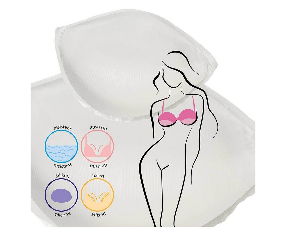 Miss Perfect BH-Einlagen W2G3900010202630, Silikon Triangel BH Einlage, Add-a-Size, Contour oder Push-up von Miss Perfect