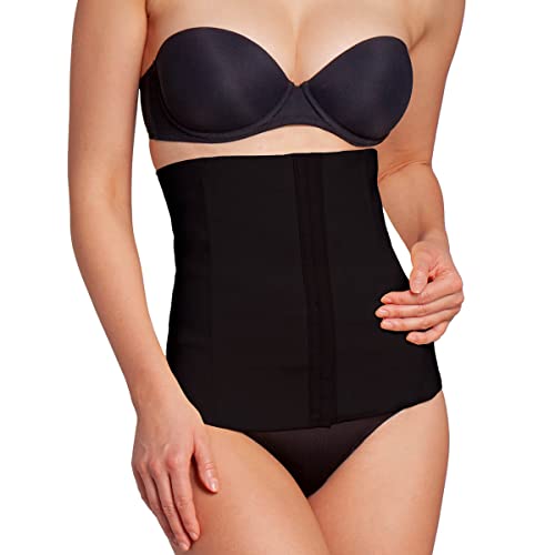 Miss Perfect Form & Funktion Shapewear Damen - Modellierender Gürtel Body Shaper Damen Korsett Bauch Weg Damen Waist Trainer in Schwarz Größe M von Miss Perfect