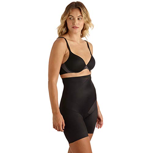 Miss Perfect TC Shapewear Damen - Miederhose Bauchweg Unterhose Body Shaper Damen Miederhose Bauch Weg - Tummy Tux Extra Firm Control Schwarz Größe L von Miss Perfect