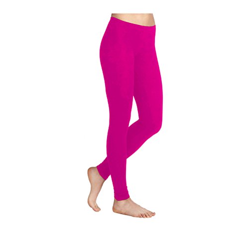 Missloved TM dehnbare Viskose-Lycra-Leggings Gr. XX-Large Nach passen UK 18-20, kirsch-pink von Missloved