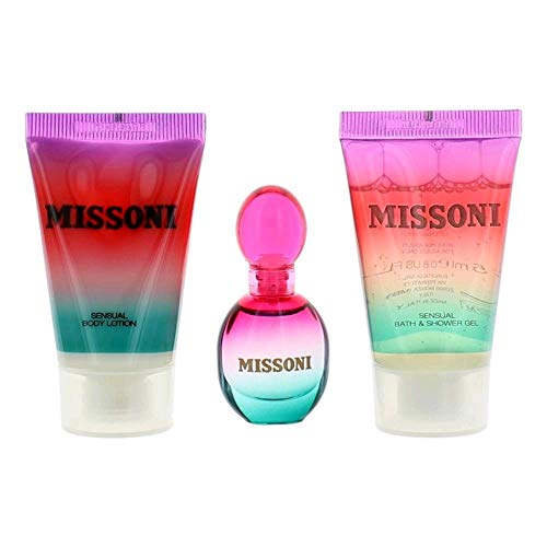 Missoni 3 PC Mini Set für Frauen: 5 ml EDP, 0,8 bl, 0,8 SG von Missoni