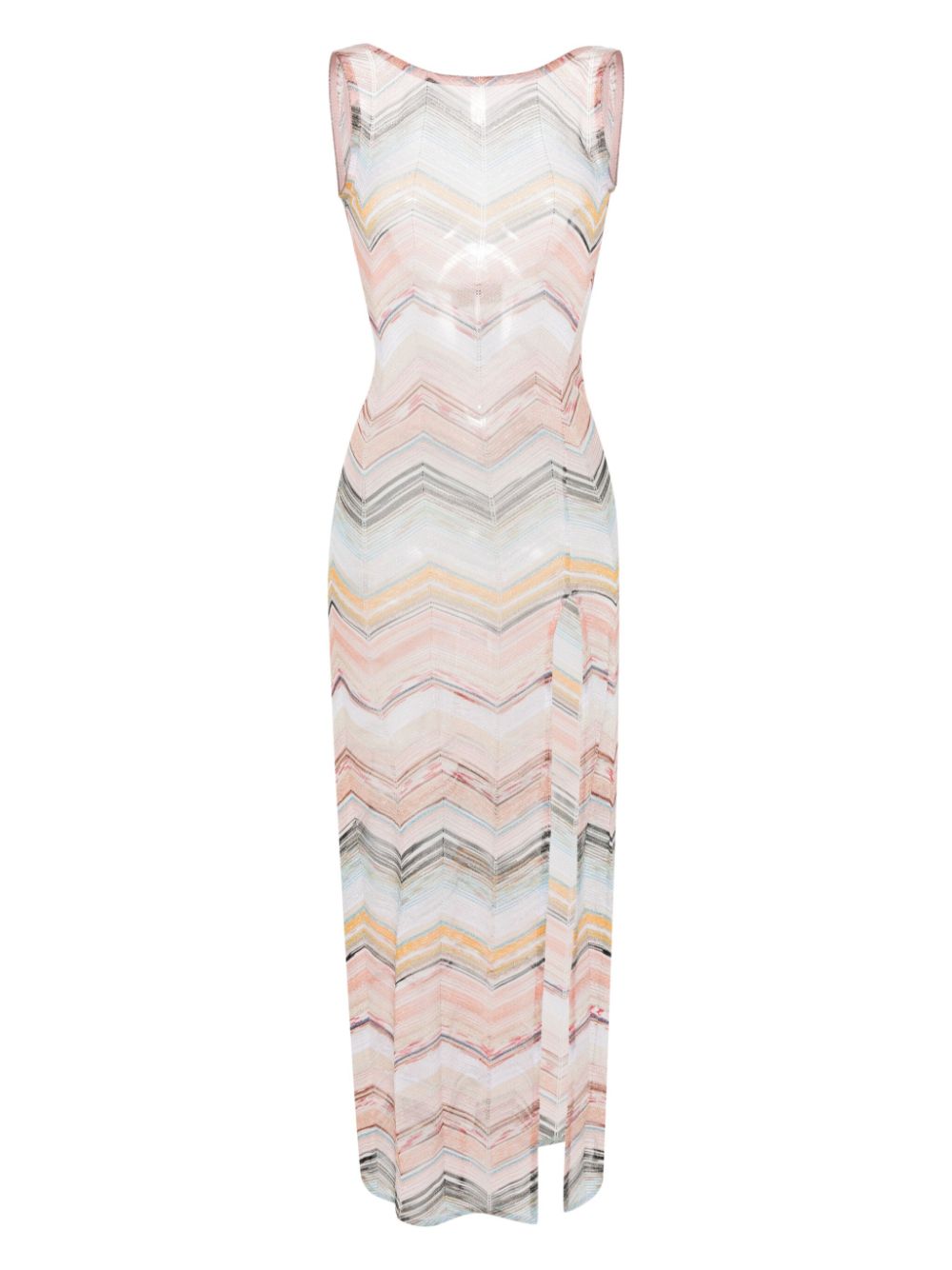 Missoni Strandkleid mit Zickzackmuster - Rosa von Missoni