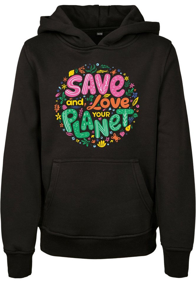 MisterTee Kapuzensweatshirt MisterTee Herren Kids Save And Love Hoody (1-tlg) von MisterTee