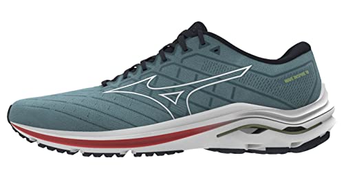 Mizuno Herren Wave Inspire Walking-Schuh, SmokeB/White/NeonFlame, 42.5 EU von Mizuno