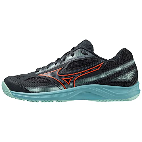 Mizuno Unisex Break Shot 4 AC Tennisschuh, Collegiate Blue/Soleil/Tanager Turquoise, 38.5 EU von Mizuno