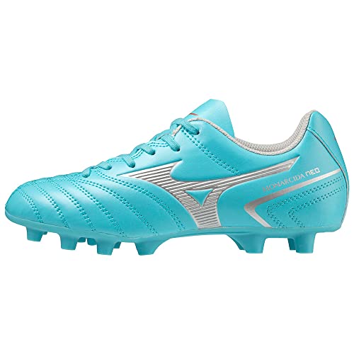 Mizuno Unisex Monarcida NEO II Select Jr Fußballschuh, Blue Curacao/Silver, 36.5 EU von Mizuno