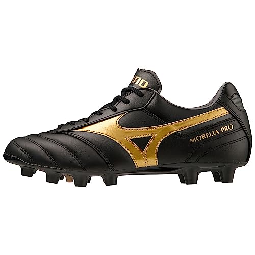 Mizuno Unisex Football Boots, Schwarz/Gold/Darkshadow, 45 EU von Mizuno