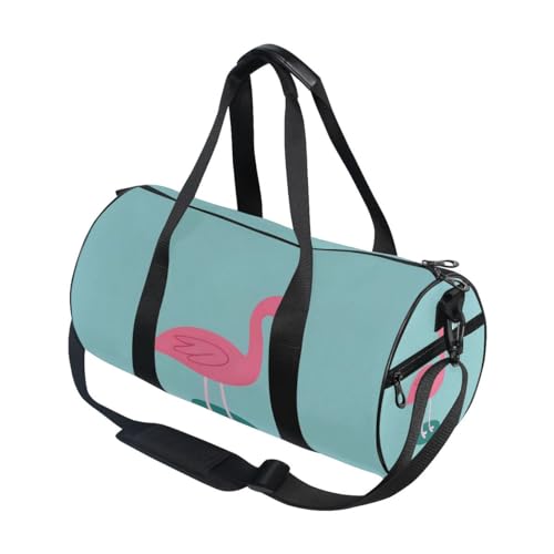 Mnsruu Sporttasche, Reisetasche, Flamingo-Gepäck, für Damen und Herren, Flamingo, Einheitsgröße von Mnsruu