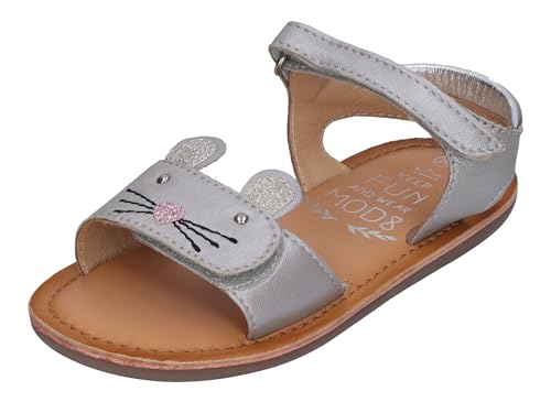 MOD8 Cloonie Mädchen Sandalen, silber, 26 EU von Mod8