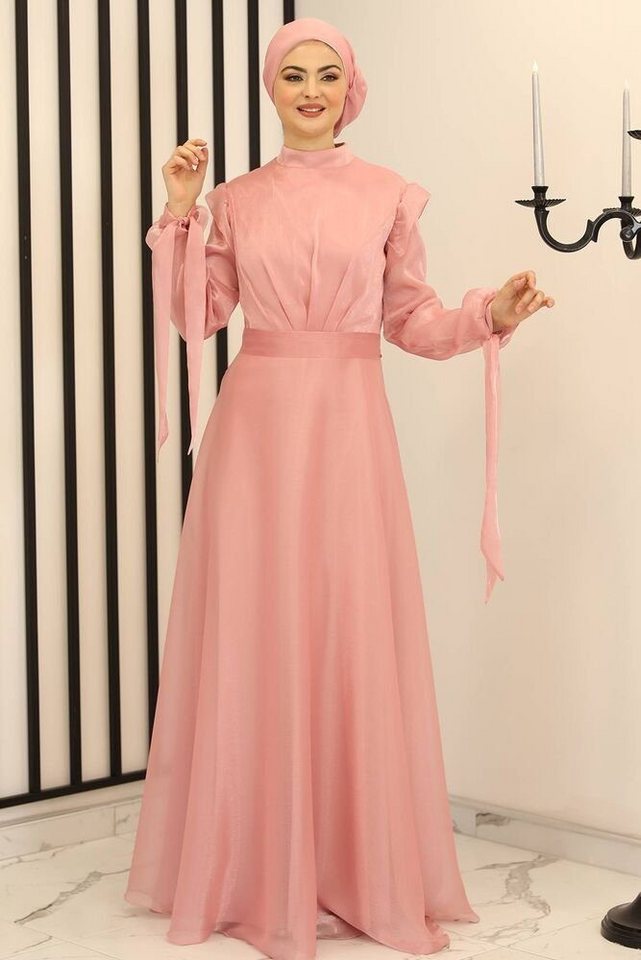 Modavitrini Abendkleid Elegantes Damen Hijab Maxikleid - Modest Fashion blickdicht Modavitrini Abendkleid Elegantes Damen Hijab Maxikleid - Modest Fashion blickdicht von Modavitrini