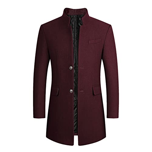 Modaworld Sakko Herren Sportlich Anzugjacke Slim Fit Business Blazer Elegante Luxus Freizeit Jackett Business Stehkragen Wollmantel Sakko für Party Hochzeit Festlich Abschlussball Modaworld Sakko Herren Sportlich Anzugjacke Slim Fit Business Blazer Elegante Luxus Freizeit Jackett Business Stehkragen Wollmantel Sakko für Party Hochzeit Festlich Abschlussball von Modaworld
