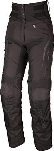 Modeka Elaya Damen Motorrad Textilhose (Black,18) von Modeka