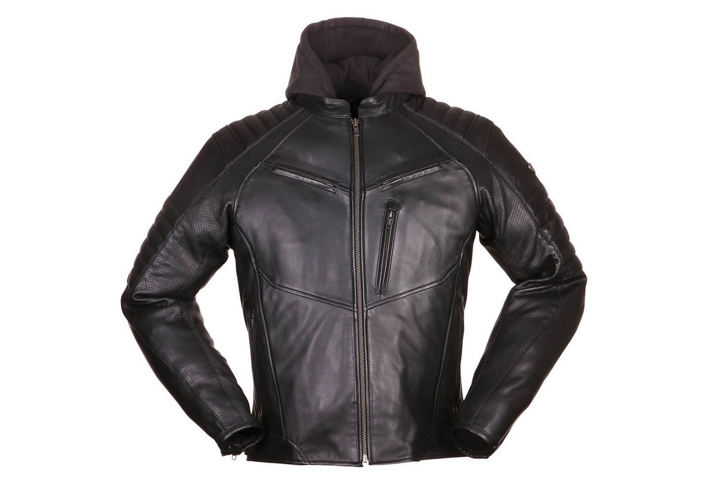 Modeka Motorradjacke Modeka Jacke Herren Bad Eddie schwarz von Modeka