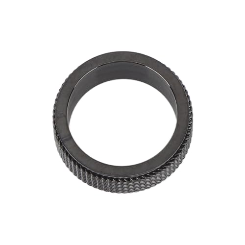 8 Mm Spinner-Ring Für Herren – Geräuschloser Stahl – Modischer Stressabbau(Schwarz-65mm) von Mokernali