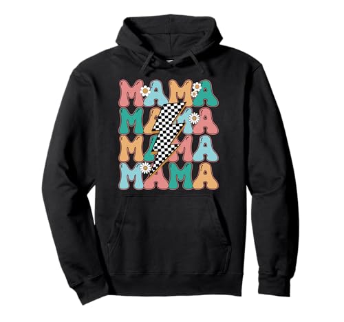 Groovy Mama Retro Matching Family Hippie 60er 70er Jahre Mama Mutter Pullover Hoodie Groovy Mama Retro Matching Family Hippie 60er 70er Jahre Mama Mutter Pullover Hoodie von Mom Groovy Birthday Party Pregnancy Reveal Gifts