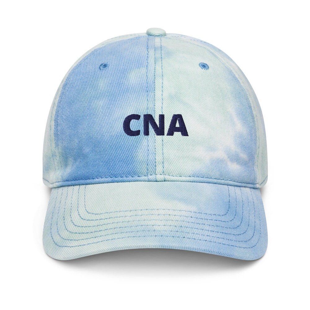 Cna Tie Dye Hut Healthcare Hüte Custom Bestickt Arbeit Herren Und Mützen Damen Nur Streetwear von MomentsJust4You