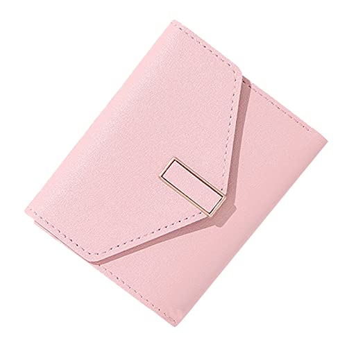 Damen Geldbeutel Klein Portemonnaie Damen RFID Schutz Kleines Portemonnaie Brieftasche Geldbeutel Frauen Karten Portemonnaie Slim Wallet Kurzer Geldbeutel Geldtasche Klein Damen mit Münzfach von Momolaa