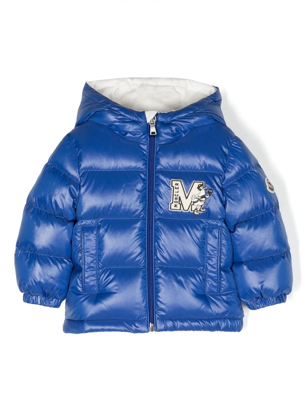 Moncler Enfant Gefütterte Arslan Kapuzenjacke - Blau von Moncler Enfant