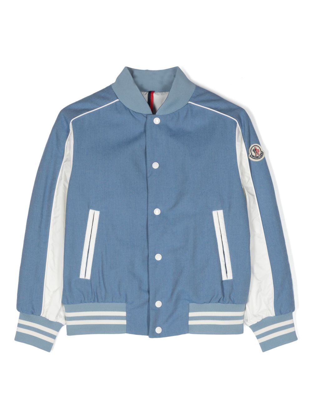 Moncler Enfant Kobby Jeans-Bomberjacke - Blau von Moncler Enfant