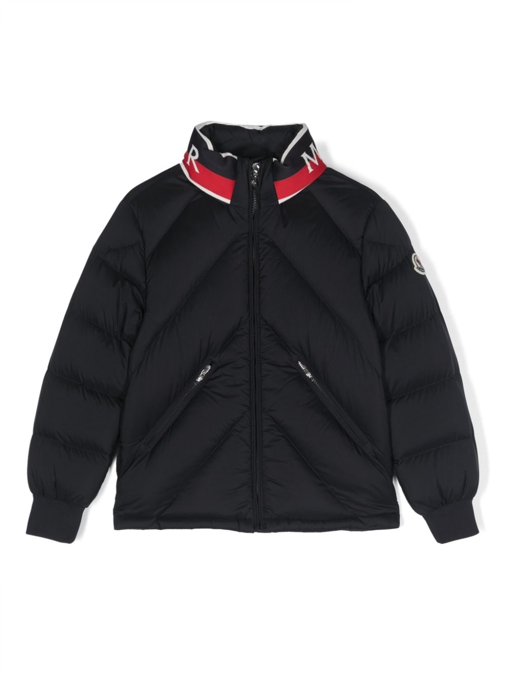 Moncler Enfant Gefütterte Victor Jacke - Blau von Moncler Enfant