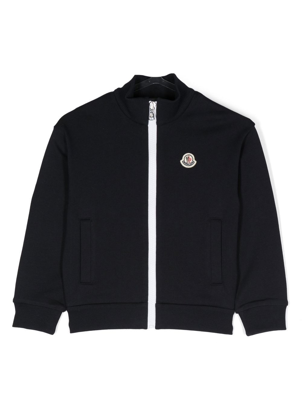 Moncler Enfant Jacke mit Patches - Blau von Moncler Enfant