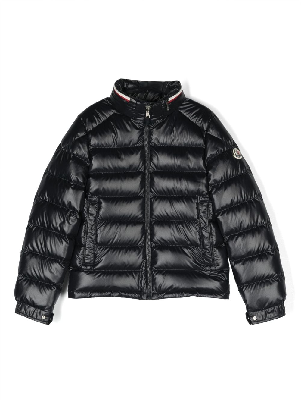 Moncler Enfant Daunenjacke mit Kapuze - Blau von Moncler Enfant