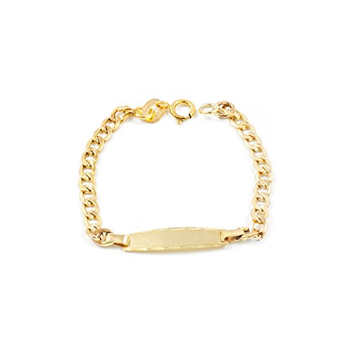 Monde Petit Kinder Armband Gelbgold 9 Karats (375) - Geschenkbox - Garantiezertifikat von Monde Petit