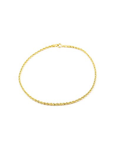 Monde Petit Kordel Armband Gelbgold 18 Karats (750) - Geschenkbox - Garantiezertifikat von Monde Petit