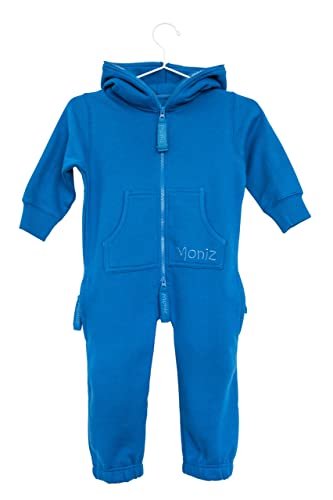 Moniz Baby Jumpsuit - Underwater Blue - 92/98 von Moniz