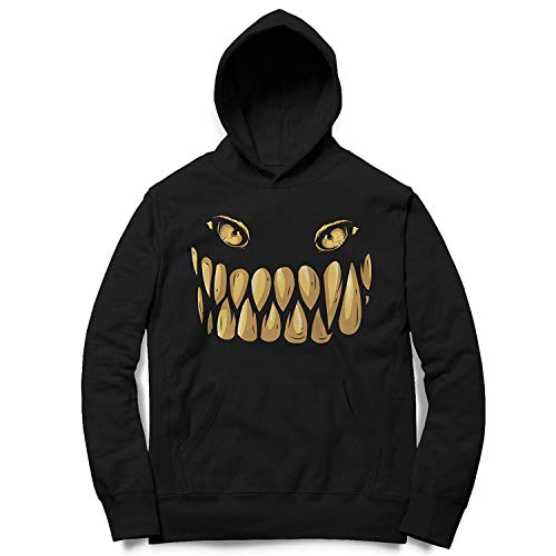 Kinder Kapuzenpullover Hoodie Grusel Monster Face von Monkey Print