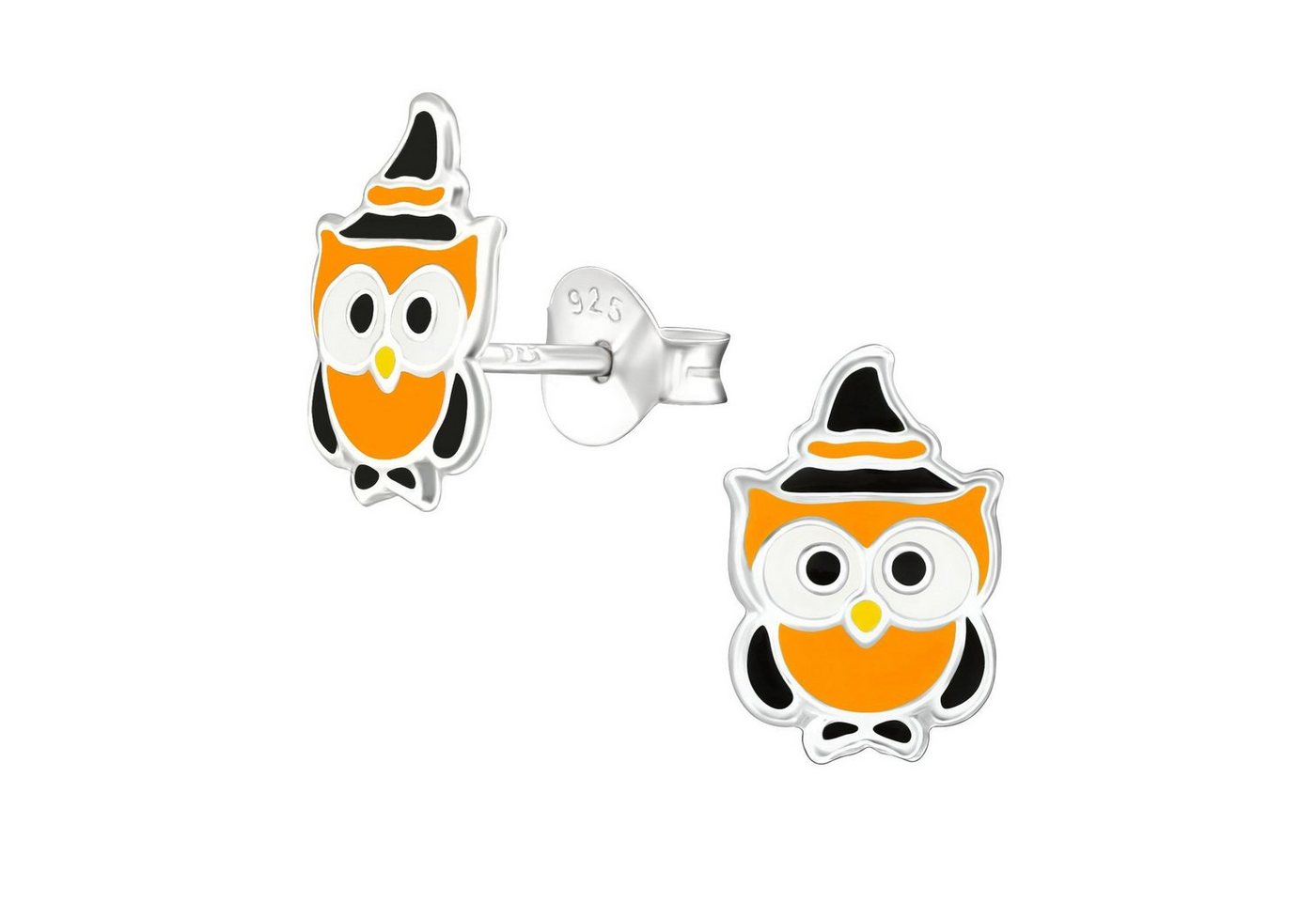 Monkimau Paar Ohrstecker Halloween Ohrringe 925 Silber Kinder Ohrstecker (Packung) von Monkimau