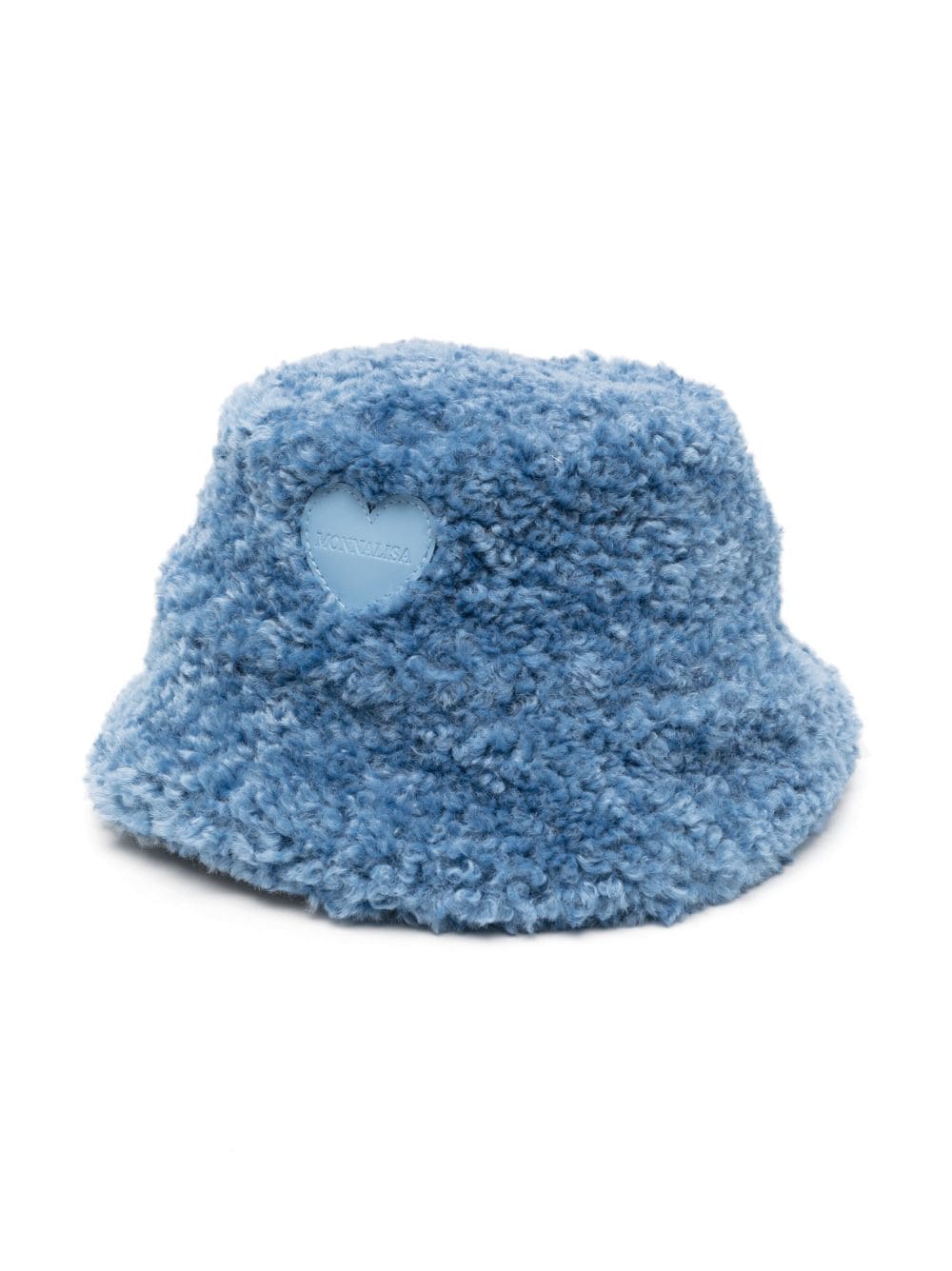 Monnalisa Fischerhut mit Herz-Motiv - Blau von Monnalisa