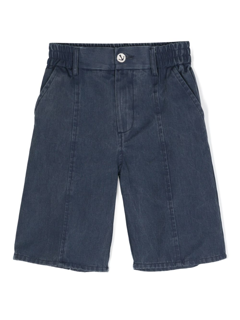 Monnalisa Jeans-Shorts mit dunkler Waschung - Blau von Monnalisa