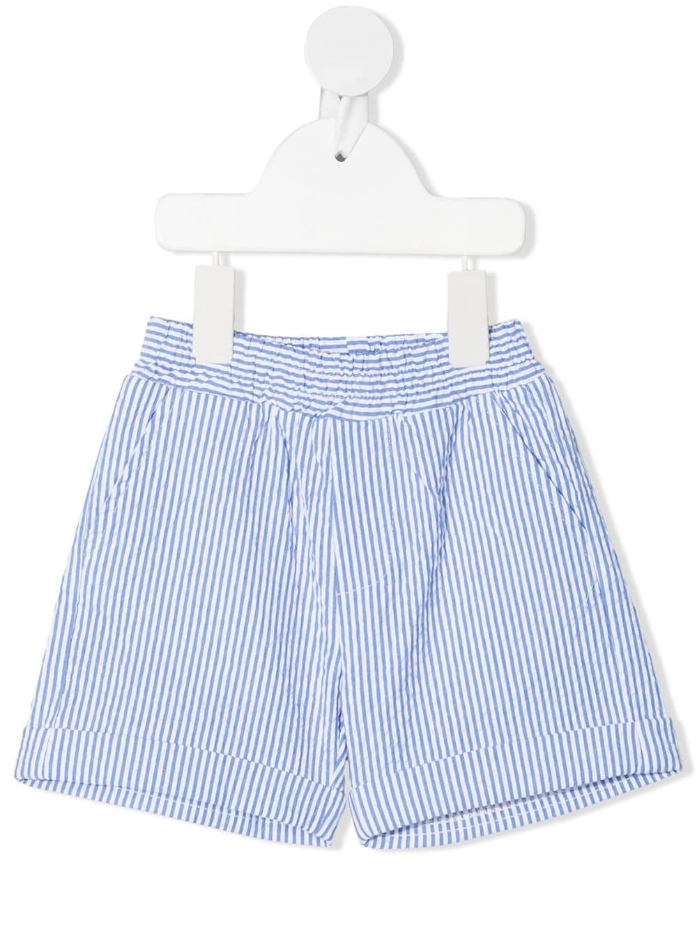 Monnalisa Shorts mit Nadelstreifen - Blau von Monnalisa