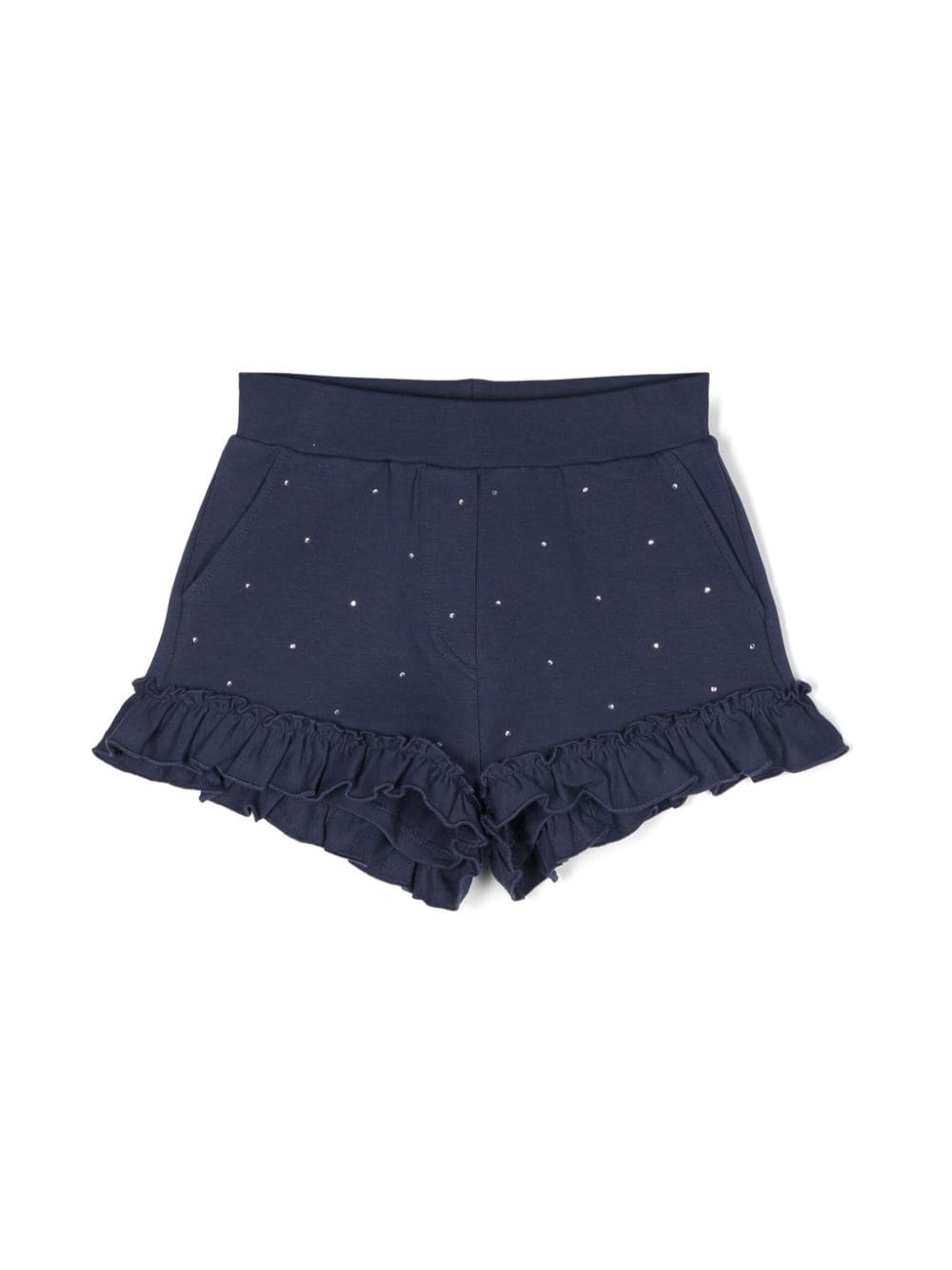 Monnalisa Shorts mit Strass - Blau von Monnalisa