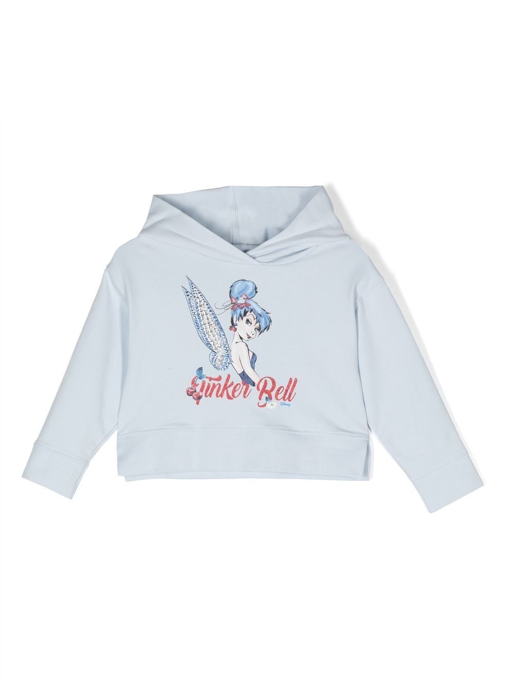 Monnalisa x Disney Hoodie mit Kristallen - Blau von Monnalisa