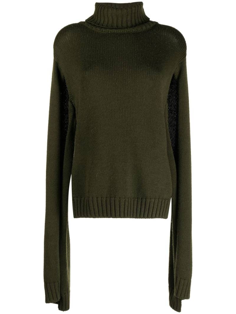 Monse Pullover mit Rollkragen - Grün von Monse