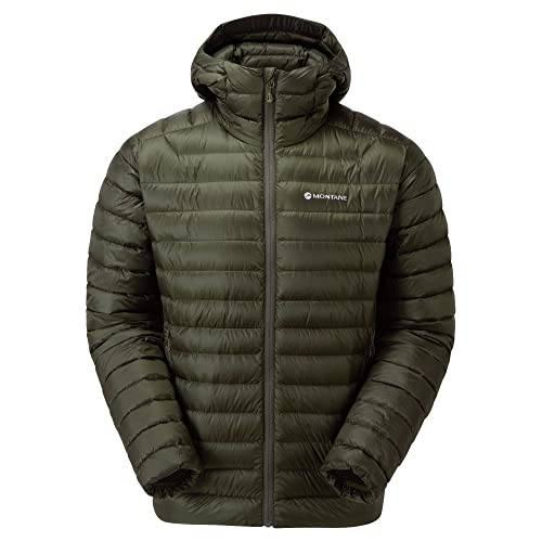 Montane Herren-Jacke, Anti-Freeze, verstaubar, mit Kapuze, Oak Green, M Montane Herren-Jacke, Anti-Freeze, verstaubar, mit Kapuze, Oak Green, M von Montane