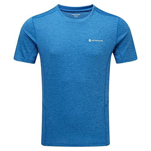 Montane Men's Dart T-Shirt (Outdoorshirt), Farbe:Electric Blue, Größe:M von Montane
