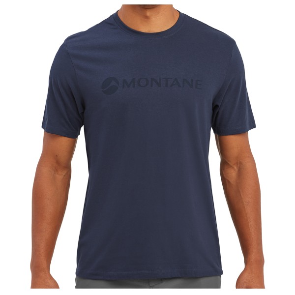 Montane - Montane Mono Logo T-Shirt Gr S blau von Montane