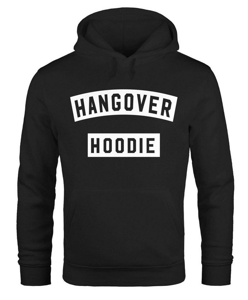 MoonWorks Hoodie Hoodie Herren Hangover Kapuzen-Pullover Moonworks® von MoonWorks