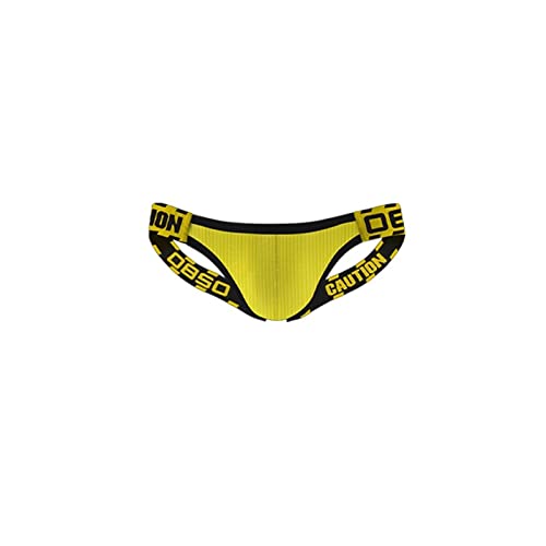 Moorun Jockstrap Athletic Supporters For Men Jock Strap Male Unterwäsche, gelb, L von Moorun