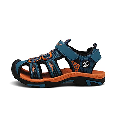 Mooyii Kinder Sandalen Jungen Mädchen Strandschuhe Kindersandale Trekking Sandalette Sommer Schuhe Wanderschuhe Beach Pool Sneakers von Mooyii