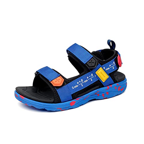 Mooyii Kinder Sommerschuhe Jungen Mädchen Sandalen Kinder Outdoor Sport Sandalette Schuhe Offene Zehe Klettverschluss Strand Wandersandalen 28-40 EU von Mooyii