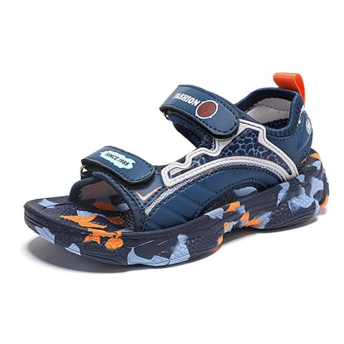 Mooyii Kinder Sommerschuhe sandalen Jungen Mädchen Outdoor Trekking Sport Sandalen Wandern Wasserdichte Schuhe Abenteuer Sommer Strand Pool Sneakers EU 28-40 von Mooyii