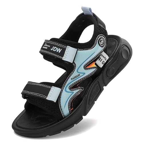 Mooyii Kinder Sommerschuhe sandalen Jungen Mädchen Outdoor Trekking Sport Sandalen Wandern Wasserdichte Schuhe Abenteuer Sommer Strand Pool Sneakers EU 28-40 von Mooyii