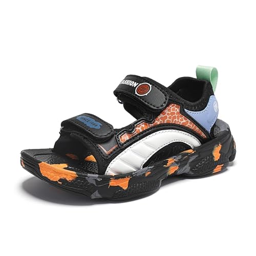 Mooyii Kinder Sommerschuhe sandalen Jungen Mädchen Outdoor Trekking Sport Sandalen Wandern Wasserdichte Schuhe Abenteuer Sommer Strand Pool Sneakers EU 28-40 von Mooyii